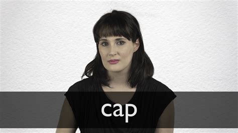 How to pronounce cap .